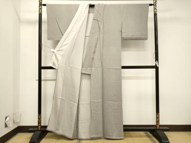 平和屋着物▽江戸小紋 単衣 吉祥間道 正絹 逸品 CAAV3750dy