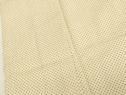 平和屋着物▽本塩沢 単衣 蚊絣 正絹 逸品 CAAV3761dy