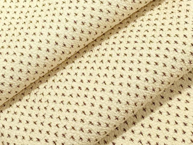 平和屋着物▽本塩沢 単衣 蚊絣 正絹 逸品 CAAV3761dy