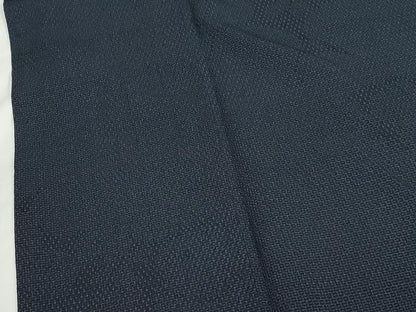 平和屋着物▽本塩沢　単衣　110亀甲　吉祥丸文　正絹　逸品　CAAV3766dy