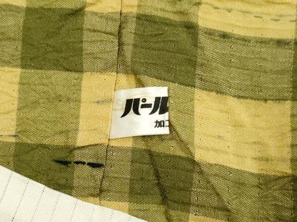 平和屋着物▽上質な紬　単衣　杢目絞り　杢目文　正絹　逸品　CAAV3772dy