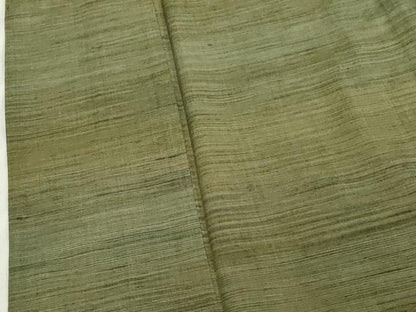 平和屋着物▽上質な紬 単衣 霞文 正絹 逸品 CAAV3775dy
