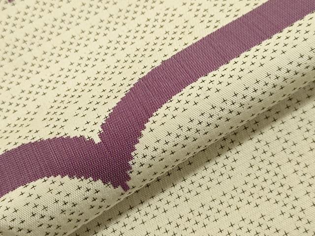 平和屋着物▽上質な紬 単衣 吉祥文 正絹 逸品 CAAV3789dy