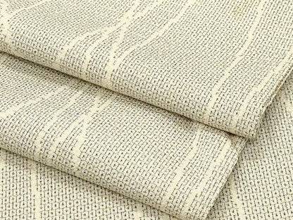 平和屋着物▽本塩沢　単衣　110亀甲　吉祥文　正絹　逸品　CAAV3798dy