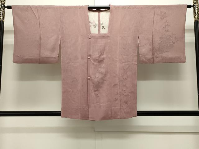 平和屋着物▽道行コート スリーシーズン 春夏秋 塵除け 無双紗袷 紗×絽 草花文 正絹 逸品 CAAV3805dy