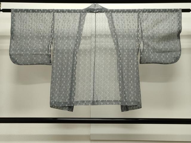 平和屋着物▽羽織 スリーシーズン 春夏秋 塵除け 総レース 花尽し文 正絹 逸品 CAAV3808dy