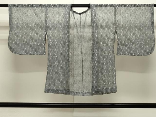 平和屋着物▽羽織 スリーシーズン 春夏秋 塵除け 総レース 花尽し文 正絹 逸品 CAAV3808dy