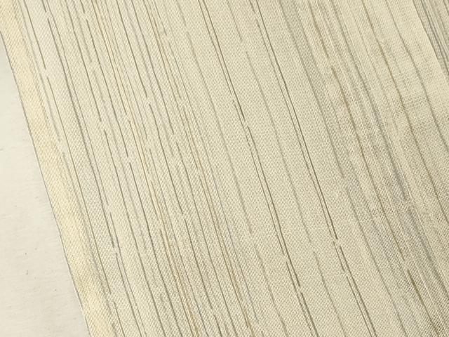 平和屋着物＊夏物 紗紬 縞 正絹 逸品 CAAV3824dy