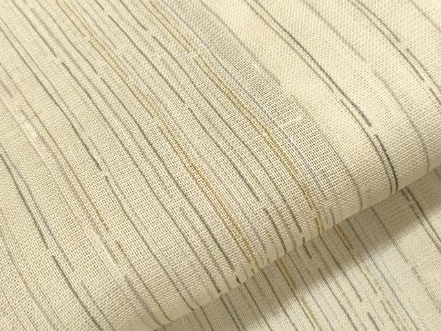 平和屋着物＊夏物 紗紬 縞 正絹 逸品 CAAV3824dy