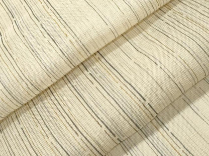 平和屋着物＊夏物 紗紬 縞 正絹 逸品 CAAV3824dy