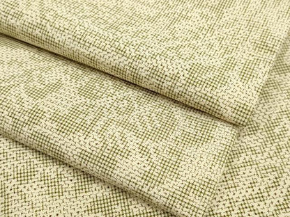 平和屋着物▽上質な紬 単衣 更紗花文 正絹 逸品 CAAV3891dy