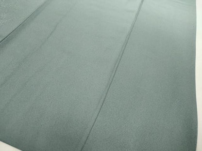 平和屋着物▽訪問着 単衣 総刺繍 草花文 暈し染め 金糸 正絹 逸品 CAAV3894dy