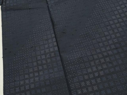 平和屋着物▽髭紬 単衣 吉祥文 正絹 逸品 CAAV3896dy