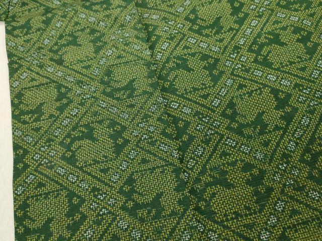 平和屋着物▽上質な紬 単衣 有栖川 正絹 逸品 CAAV3898dy
