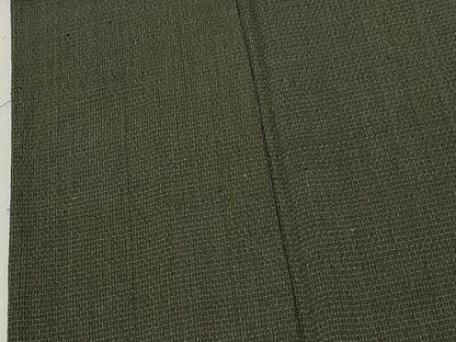 平和屋着物▽白鷹お召　単衣　吉祥文　正絹　逸品　CAAV3900dy