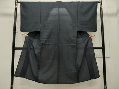 平和屋着物＊夏物 男性 白鷹お召 吉祥文 正絹 逸品 CAAV3962dy