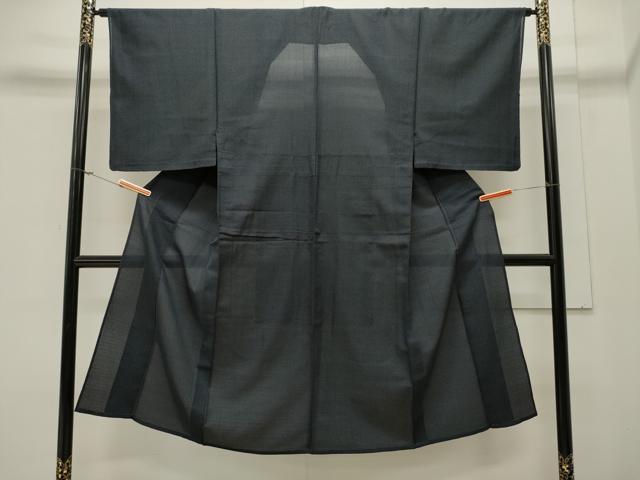 平和屋着物＊夏物 男性 白鷹お召 吉祥文 正絹 逸品 CAAV3962dy