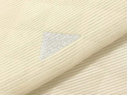 平和屋着物＊夏物 小紋 絽 鱗文 銀彩 正絹 逸品 未使用 CAAV3980dy