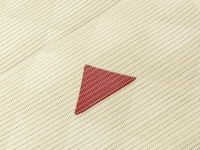 平和屋着物＊夏物 小紋 絽 鱗文 銀彩 正絹 逸品 未使用 CAAV3980dy