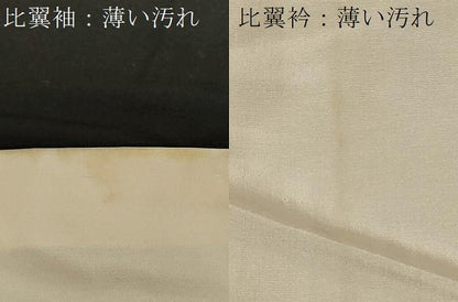 平和屋着物■豪華黒留袖 駒刺繍 流水風景文 正絹 逸品 CAAV4207in