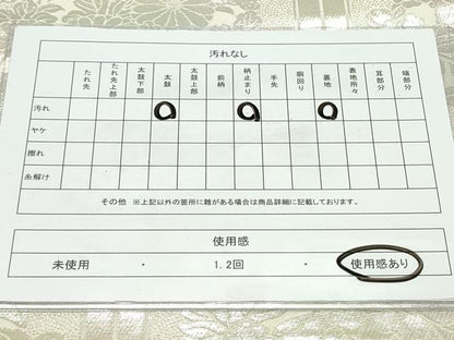 平和屋着物◎六通柄袋帯 亀甲錦花丸紋 銀糸 正絹 逸品 CAAV4370in