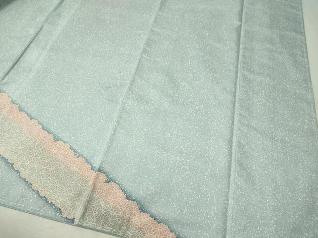 平和屋着物●訪問着 本場染大島紬 道長花文 正絹 逸品 CAAV4716vp