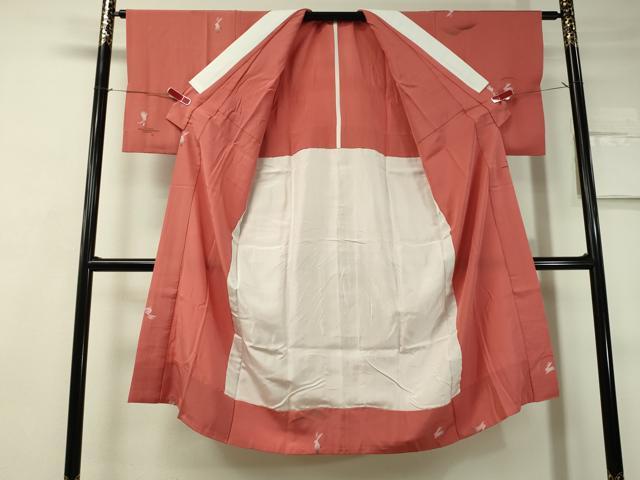 平和屋着物●長襦袢 無双仕立て 跳兎 正絹 逸品 CAAV4718vp