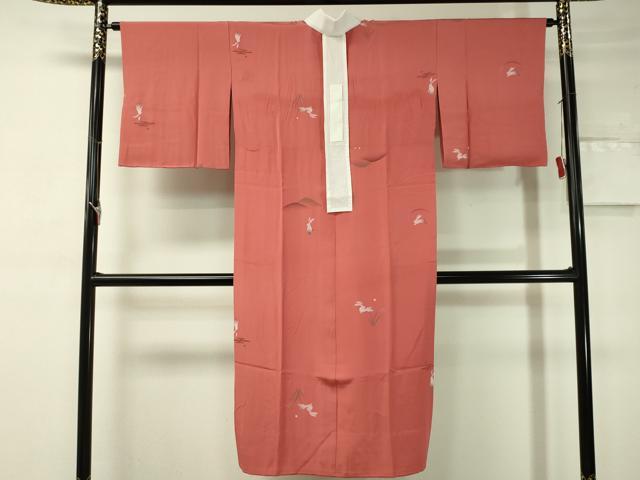 平和屋着物●長襦袢 無双仕立て 跳兎 正絹 逸品 CAAV4718vp