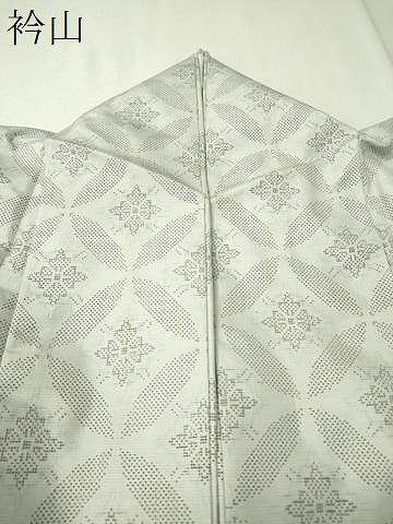 平和屋着物●都喜ヱ門 本場大島紬 訪問着 中国三大刺繍 スワトウ刺繍 白大島 9マルキ 七宝花文 藤絹織物謹製 正絹 逸品 CAAV4759vp