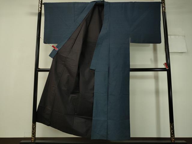 平和屋着物●男性　本場大島紬　アンサンブル　100亀甲　総詰め　正絹　逸品　CAAV4778vp