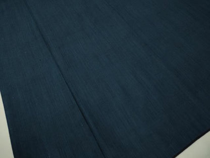 平和屋着物●男性　紬　アンサンブル　雨縞　正絹　逸品　CAAV4780vp
