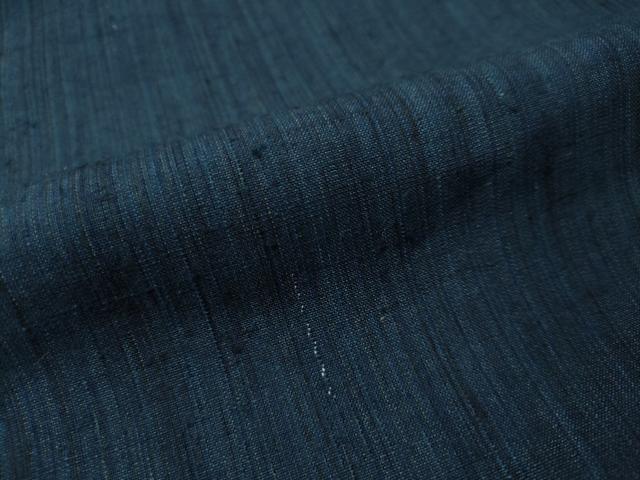 平和屋着物●男性　紬　アンサンブル　雨縞　正絹　逸品　CAAV4780vp