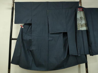 平和屋着物●男性 本場大島紬 アンサンブル 100亀甲 総詰め 正絹 逸品 未使用 CAAV4786vp