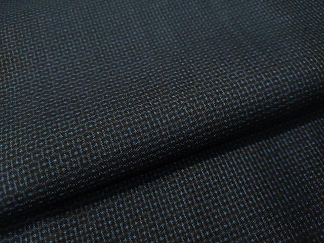 平和屋着物●男性 本場大島紬 アンサンブル 100亀甲 総詰め 正絹 逸品 未使用 CAAV4786vp
