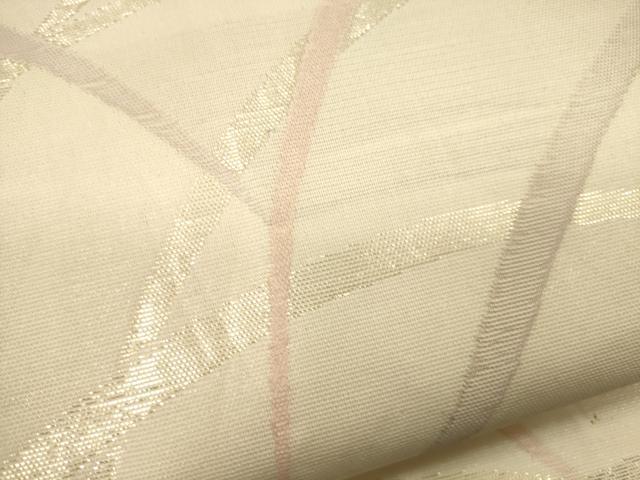 平和屋着物＊夏物 六通柄袋帯 芝草文 金糸 正絹 逸品 CAAV4811eg