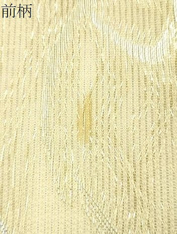 平和屋着物＊夏物 六通柄袋帯 草花文 金銀糸 正絹 逸品 CAAV4832eg