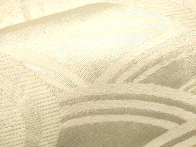 平和屋着物＊夏物 六通柄袋帯 唐織 流水文 銀糸 正絹 逸品 CAAV4846eg