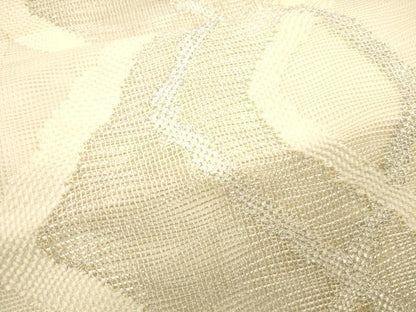 平和屋着物＊夏物 六通柄袋帯 吉祥文 銀糸 正絹 逸品 CAAV4858eg