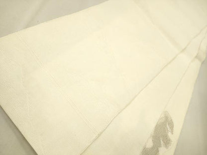 平和屋着物＊夏物 太鼓柄 本袋帯 立波文 銀糸 正絹 逸品 CAAV4860eg