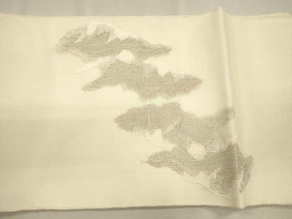 平和屋着物＊夏物 太鼓柄 本袋帯 立波文 銀糸 正絹 逸品 CAAV4860eg