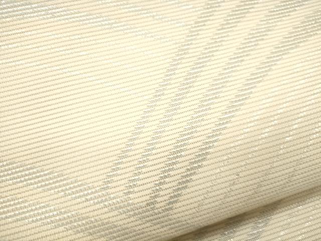 平和屋着物＊夏物　六通柄　京袋帯　流水文　銀糸　CAAV4932eg