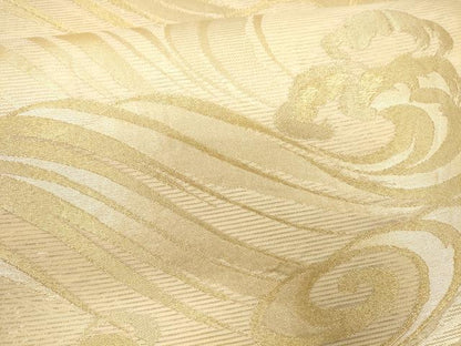 平和屋着物＊夏物 六通柄袋帯 流水文 金糸 正絹 逸品 CAAV5086eg