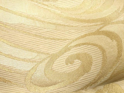 平和屋着物＊夏物 六通柄袋帯 流水文 金糸 正絹 逸品 CAAV5086eg