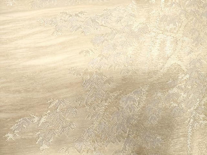 平和屋着物＊夏物 六通柄袋帯 笹竹文 金銀糸 正絹 逸品 CAAV5093eg