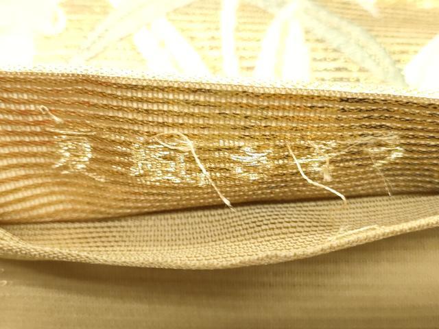 平和屋着物＊夏物 六通柄袋帯 唐織 夏風さそう 金銀糸 正絹 逸品 CAAV5136eg