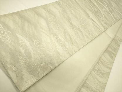 平和屋着物＊夏物　六通柄袋帯　流水雪芝文　金銀糸　正絹　逸品　CAAV5141eg