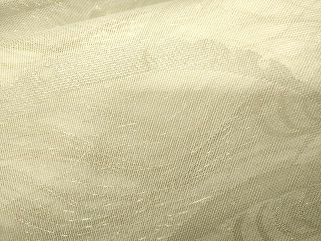 平和屋着物＊夏物　六通柄袋帯　流水雪芝文　金銀糸　正絹　逸品　CAAV5141eg