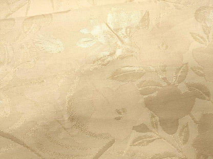 平和屋着物＊夏物　六通柄袋帯　流水草花文　金糸　正絹　逸品　CAAV5151eg