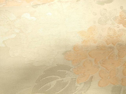 平和屋着物＊夏物　六通柄袋帯　紫陽花　流水文　銀糸　正絹　逸品　CAAV5166eg