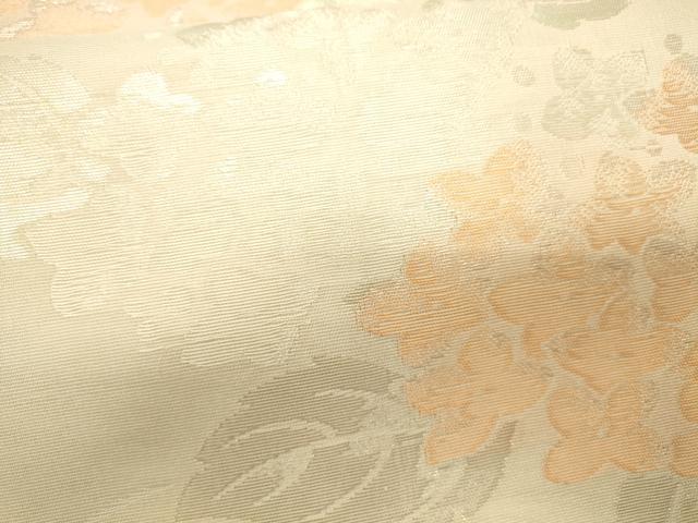 平和屋着物＊夏物　六通柄袋帯　紫陽花　流水文　銀糸　正絹　逸品　CAAV5166eg
